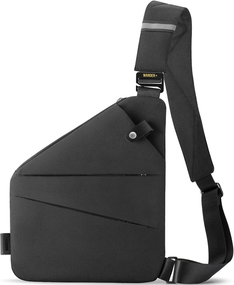 WANDER PLUS ® Anti Theft Crossbody Bag, Shoulder Bag Anti-theft Design for Travel, Sport, Work - Image 1